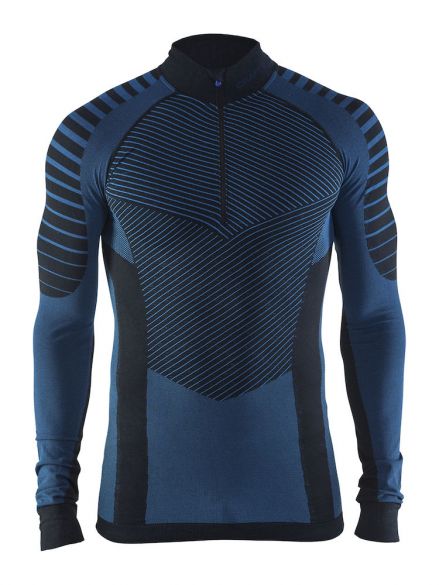Craft Active intensity zip Langarm Unterwäsche Blau Herren 1905338-999336