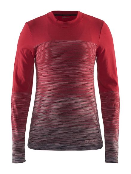 Craft Wool Comfort 2.0 Langarm Unterwäsche Rot Damen 1905341-452975