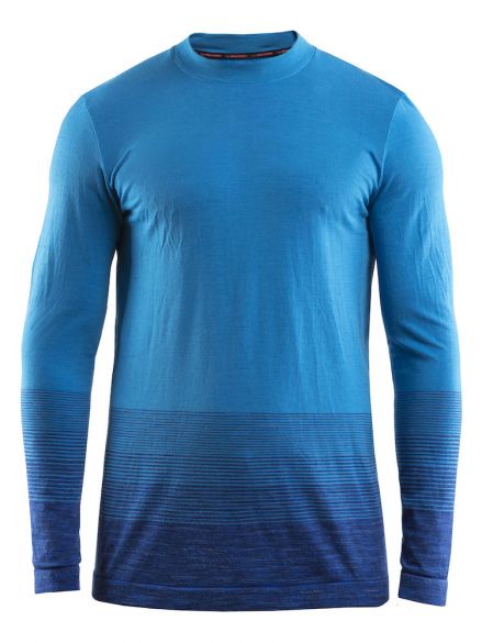 Craft Wool Comfort 2.0 Langarm Unterwäsche Blau Herren 1905344-392355
