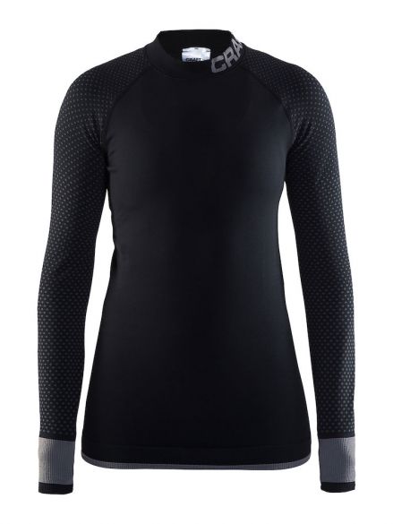 Craft Warm Intensity CN Langarm Unterwäsche Schwarz/Granite Damen 1905347-999985