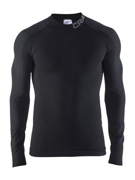 Craft Warm Intensity CN Langarm Unterwäsche Schwarz/Granite Herren 1905350-999985