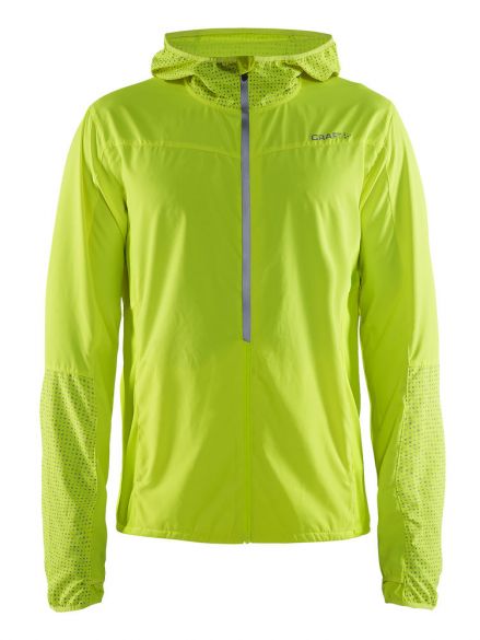 Craft Brilliant 2.0 hood Laufjacke Gelb Herren 1905418-851000