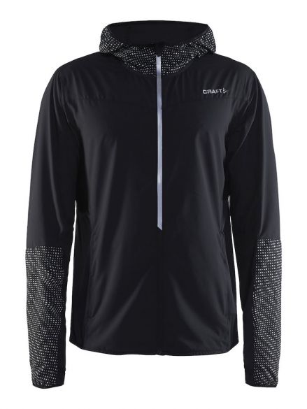 Craft Brilliant 2.0 hood Laufjacke Schwarz Herren 1905418-999000