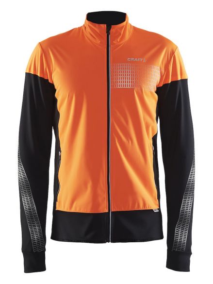 Craft Brilliant 2.0 warm Laufjacke Orange Herren 1905420-576999