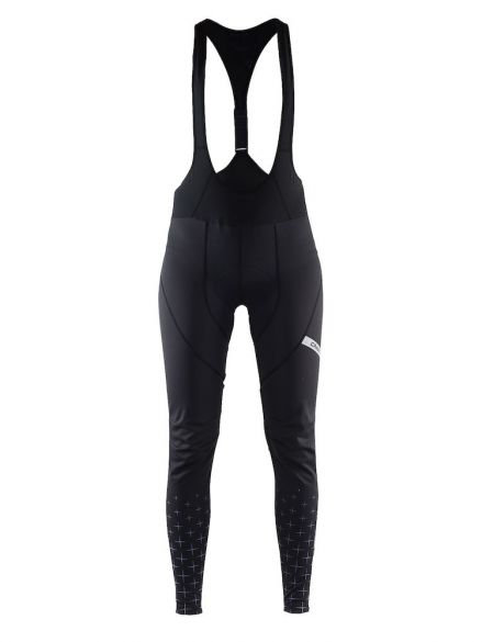 Craft Belle Glow Bib Tights Schwarz Damen 1905443-999000-VRR