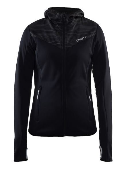 Craft Breakaway jersey Laufjacke Schwarz Damen 1905497-999000