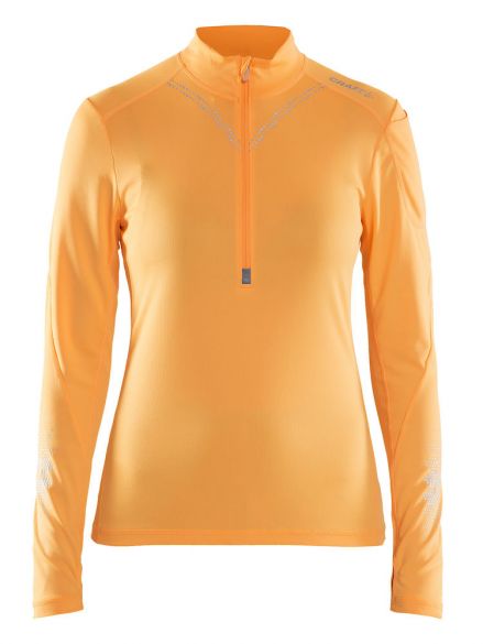Craft Brilliant 2.0 halfzip Ski Pullover Orange Damen 1905511-563000