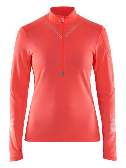 Craft Brilliant 2.0 halfzip Ski Pullover Rosa Damen 1905511-801000