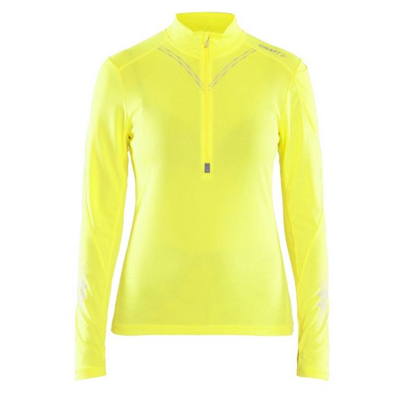 Craft Brilliant 2.0 halfzip Ski Pullover Gelb Damen 1905511-809000-VRR