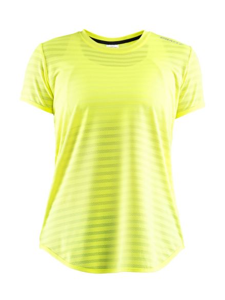 Craft Breakaway Kurzarm Laufshirts Gelb Damen 1905837-809975
