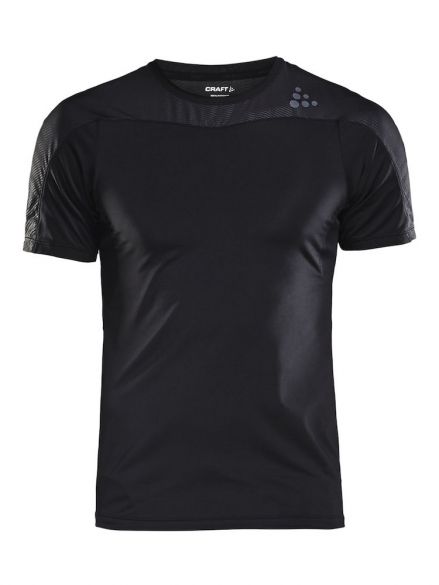 Craft Shade Kurzarm Laufshirts Schwarz Herren 1905844-999000