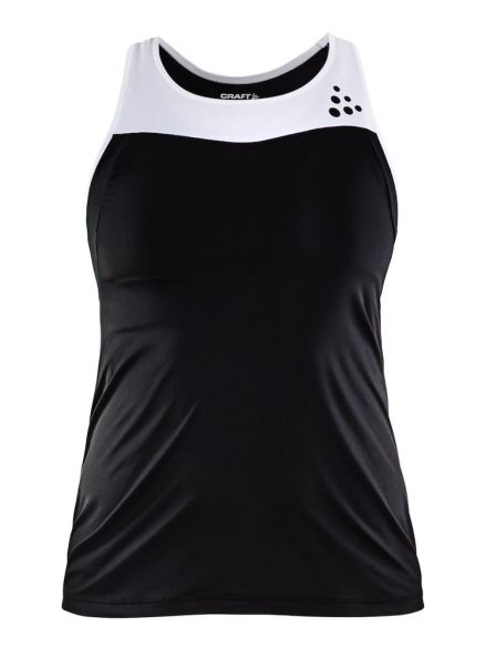 Craft Shade Ärmellos Laufshirts Schwarz/Weiß Damen 1905855-999900