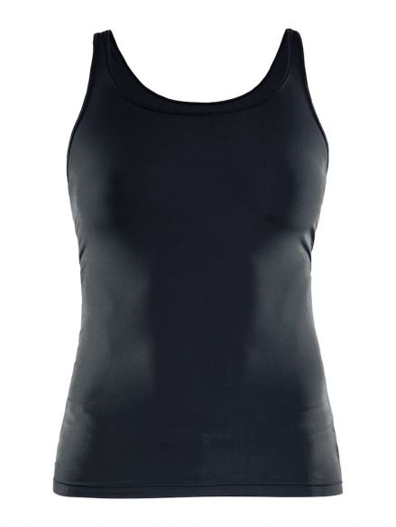Craft Essential Singlet Ärmellos Unterhemd Schwarz Damen 1906047-999000