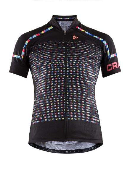 Craft Empress Kurzarm Radtrikot Schwarz/Multi Damen 1906067-999007