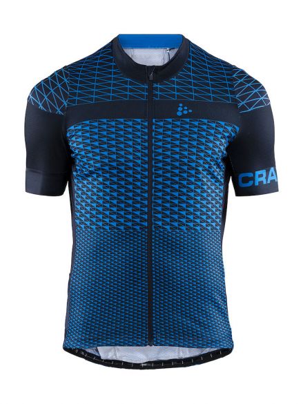 Craft Route Radtrikot Kurzarm Blau Herren 1906089-396356-VRR