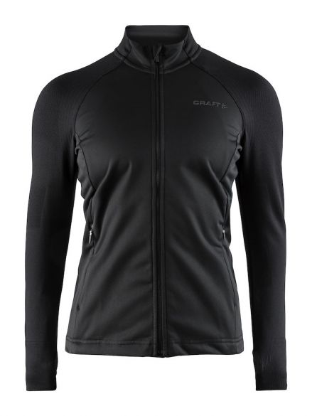 Craft Urban run fuseknit Laufjacke Schwarz Damen 1906434-999000