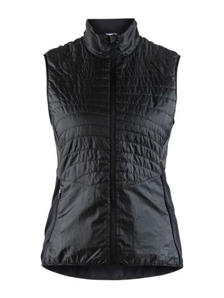Craft Urban run body warmer Laufjacke Schwarz Damen 1906437-999000