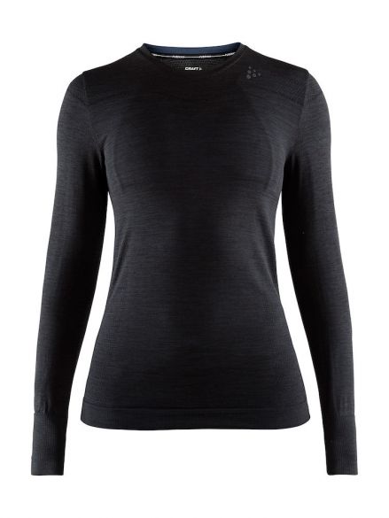 Craft Fuseknit comfort Langarm Unterwäsche Schwarz Damen 1906592-B99000