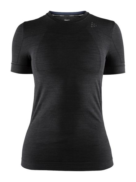 Craft Fuseknit comfort Kurzarm Unterwäsche Schwarz Damen 1906593-B99000