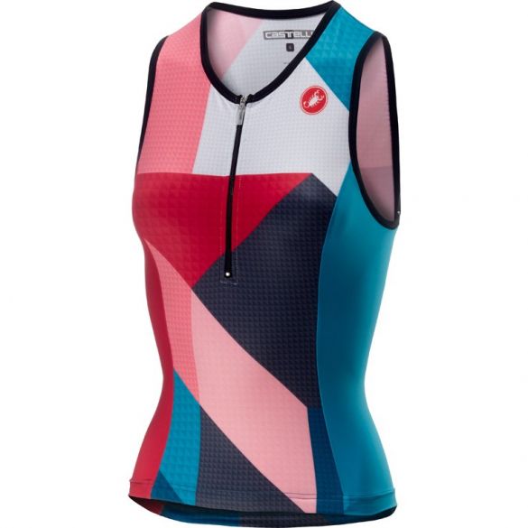Castelli Core 2 W singlet tri top Multi/Grün Damen 19073-044-VRR