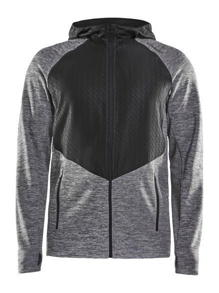 Craft Charge Sweat hood Laufjacke Grau Herren 1907722-975999