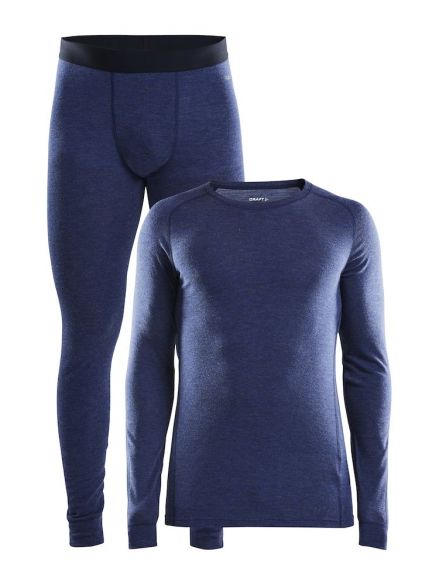 Craft Merino 180 Funktionsunterwäscheset Blau Herren 1907888-360200