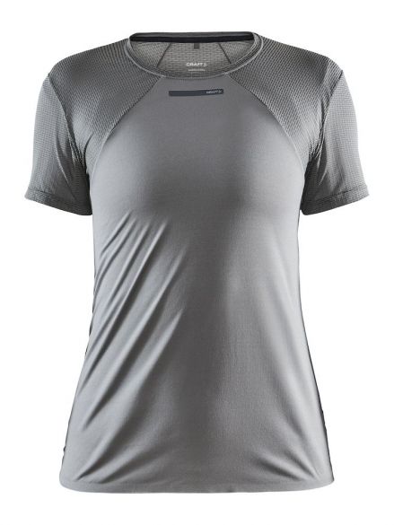 Craft Vent Mesh Kurzarm Laufshirts Grau Damen 1908704-915000