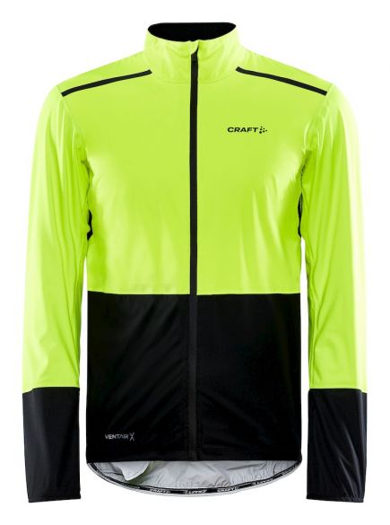 Craft Advanced Endurance Hydro Laufjacke Scwarz/Gelb Herren 1910525-851999