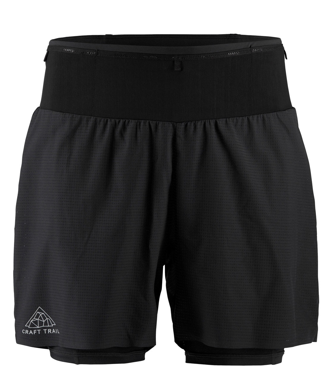 Craft PRO Trail Laufhose kurz Schwarz Herren 1914615-999000