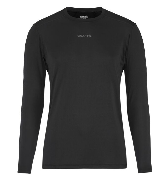 Craft ADV Essence Langarm-Laufshirt 2 Schwarz Herren 1914793-999000