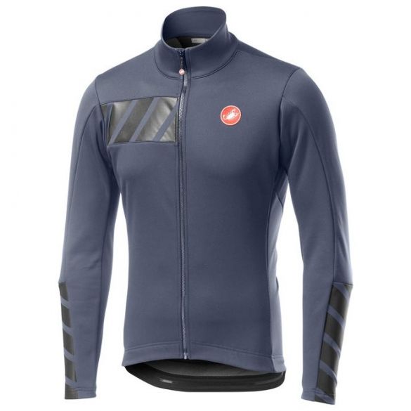 Castelli Raddoppia 2 Jacke Dark Steel Blau Herren 19506-070