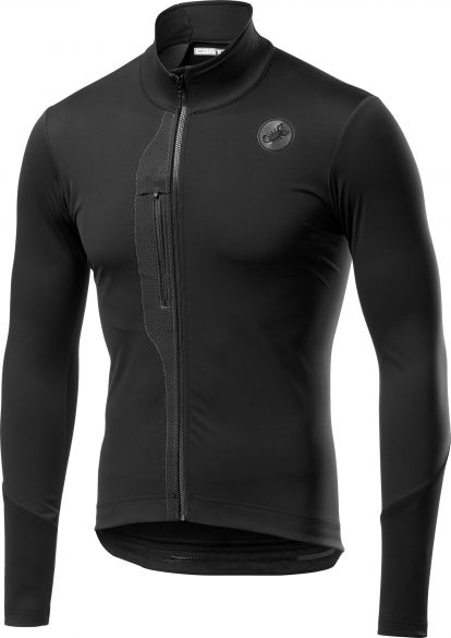 Castelli Trasparente V Radtrikot Langarm Schwarz Herren 19509-710
