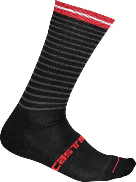 Castelli Venti Soft Radsocken Schwarz Herren 19565-010