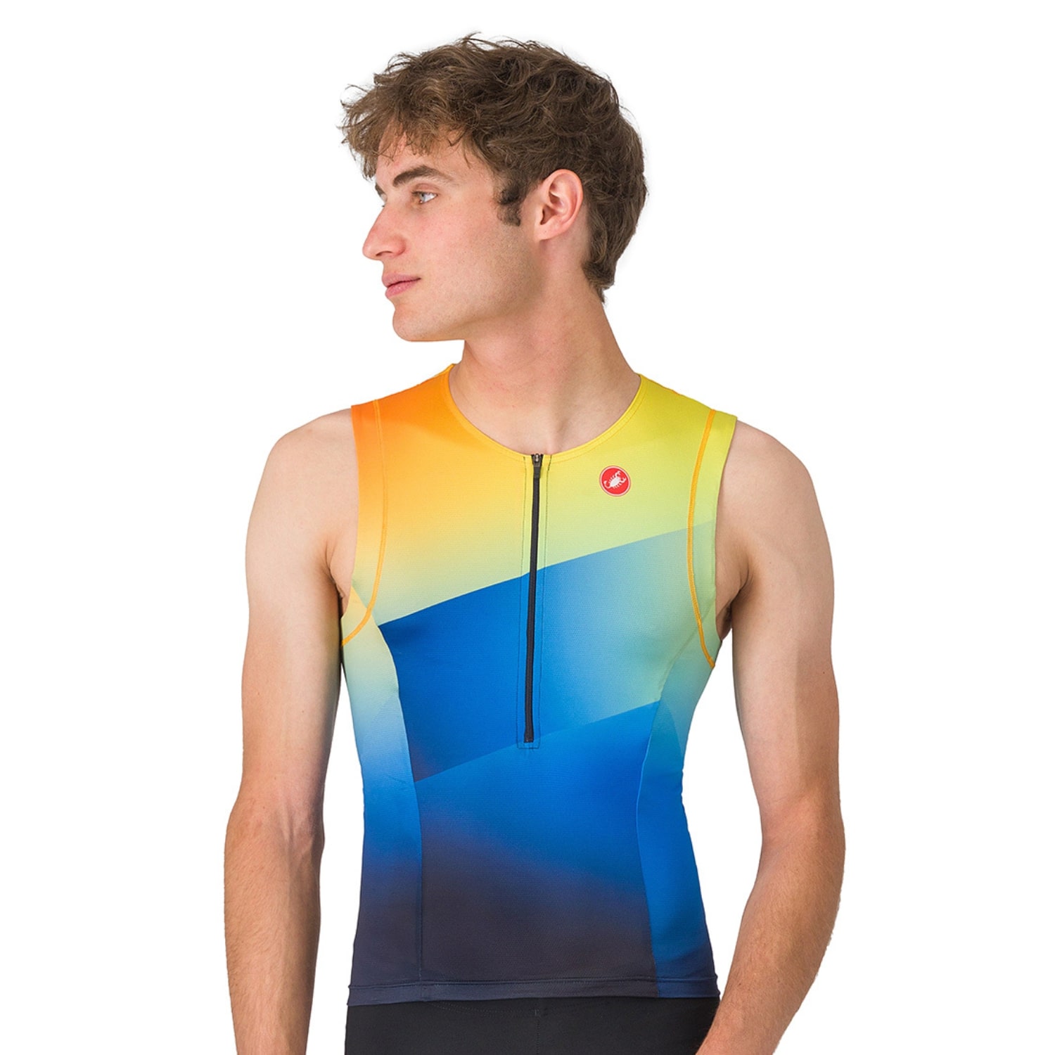 Castelli free speed 3 top sleeveless multicolor herren 8625088-424