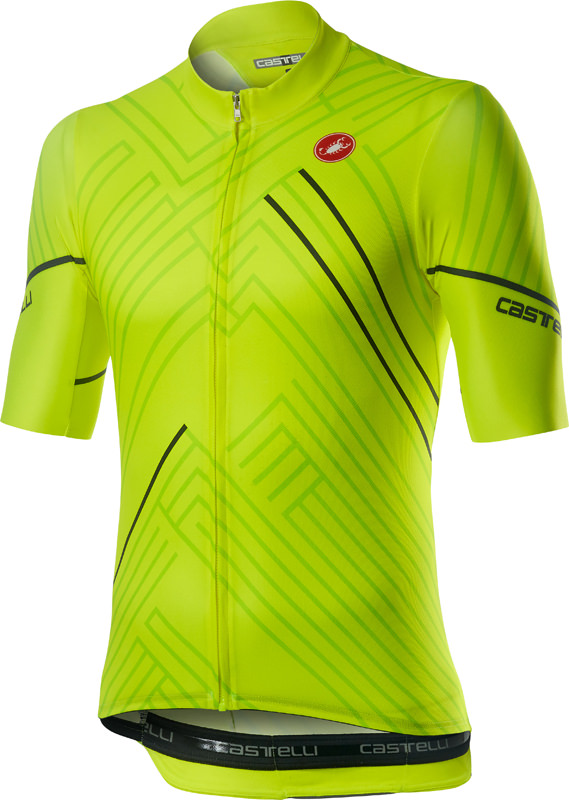 Castelli Passo Kurzarmtrikot Gelb Herren 20015-032