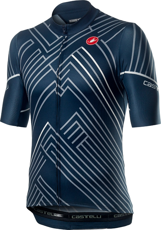Castelli Passo Kurzarmtrikot Blau Herren 20015-041
