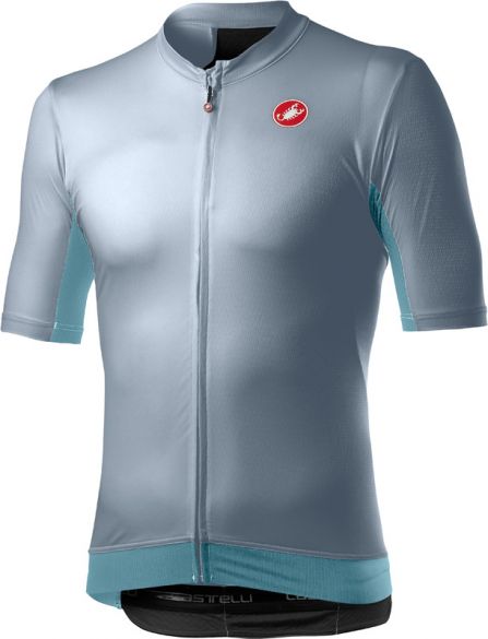 Castelli Vantaggio Kurzarmtrikot Grau/Blau Herren 20018-860