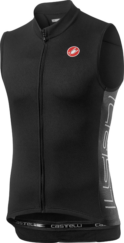 Castelli Entrata V Ärmellos Radtrikot Schwarz Herren 20020-085