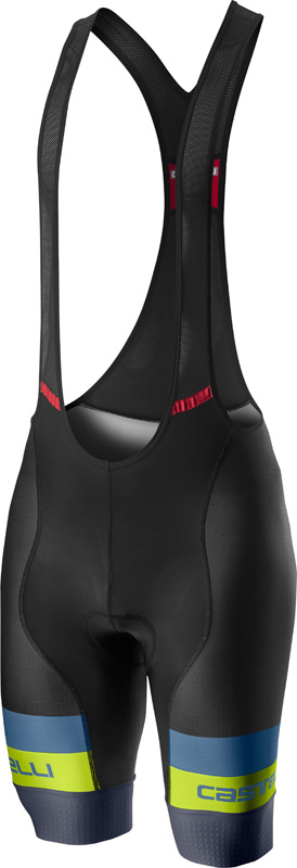Castelli Competizione bibshort Trägerhose Schwarz/Gelb Herren 20026-384