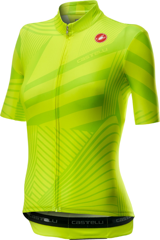 Castelli Sublime Kurzarmtrikot Gelb Damen 20071-032