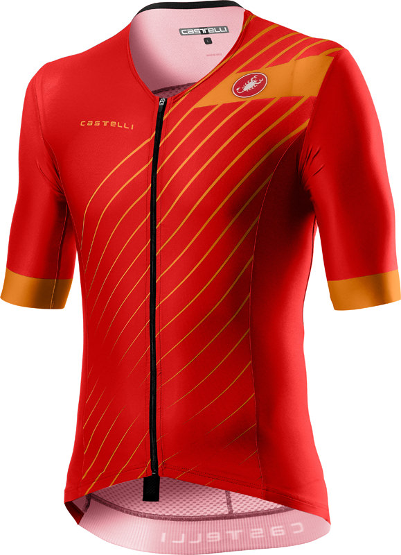 Castelli Free speed 2 race Tri Top Rot Herren 20093-023