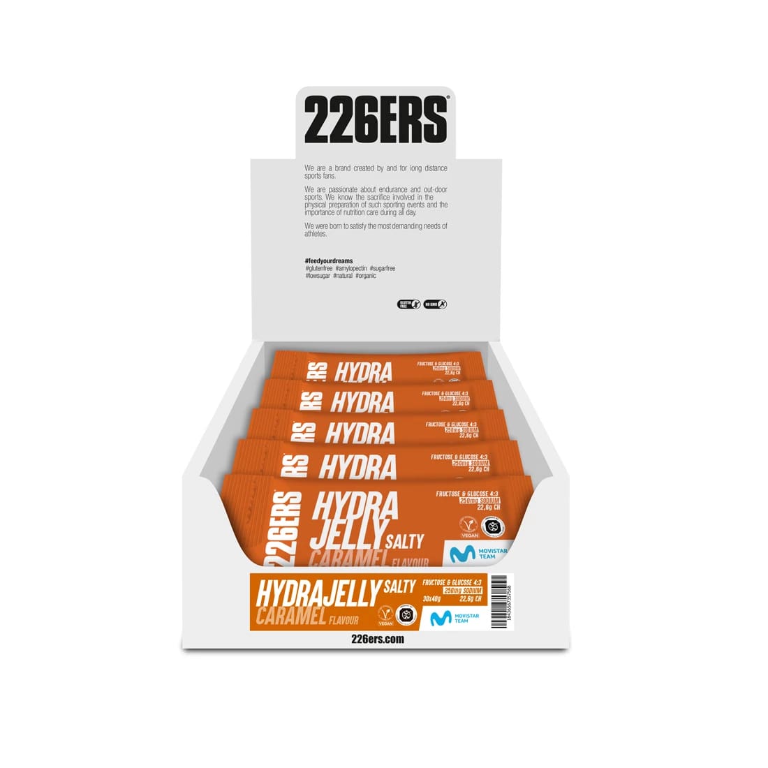 266ers Hydrajelly caramel 30x40 gramm 5756
