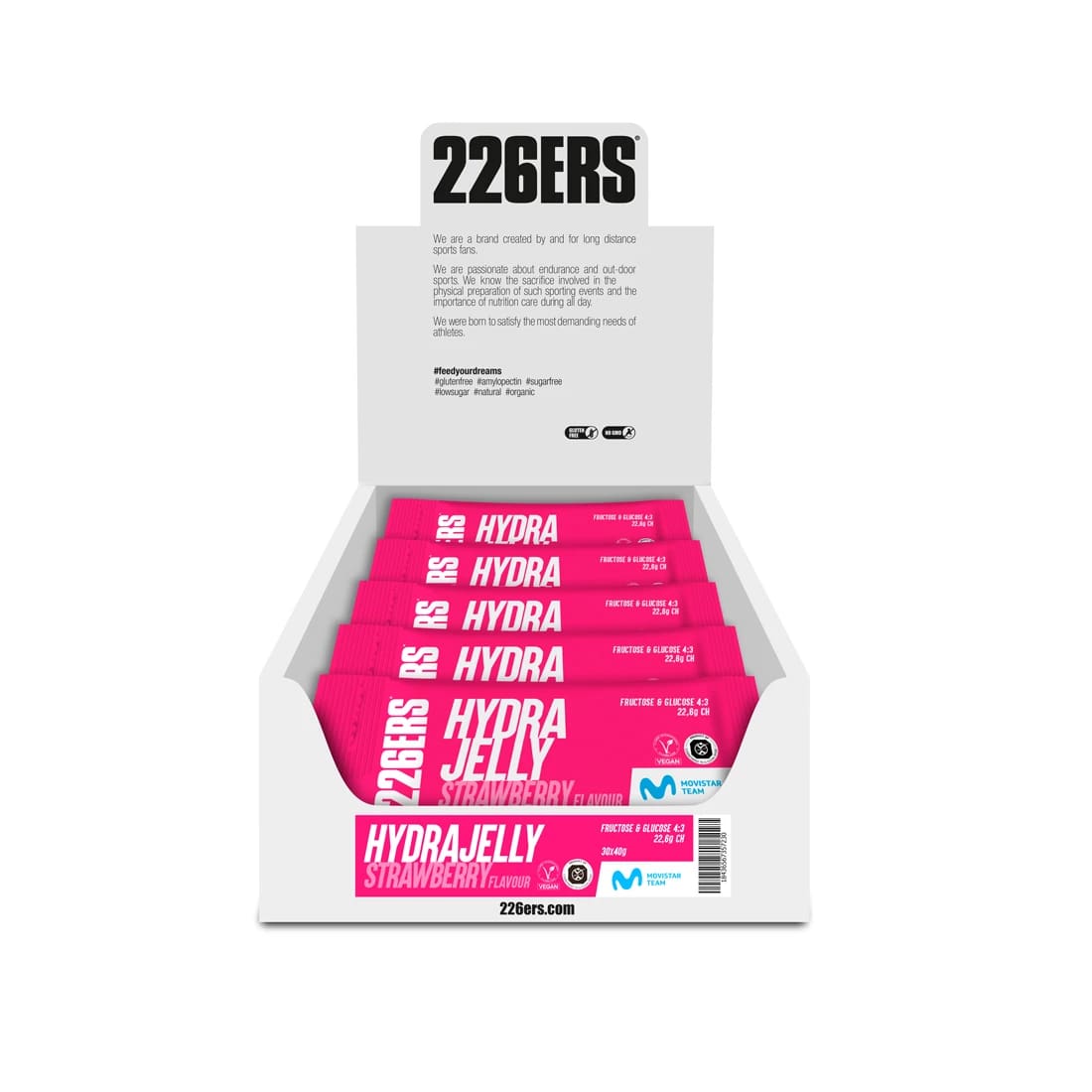 266ers Hydrajelly Strawberry 30x40 gramm 5723
