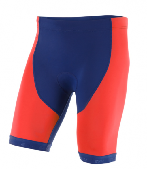 2XU Active Tri short Rot/Blau Herren MT4364bTRD/NVY