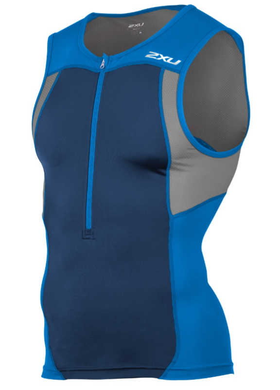2XU Active Tri singlet Blau Herren MT4362aDIB/NVY