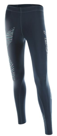 2XU Hyoptik Compression Tights Schwarz/Grau Damen WA4165bOMB/LUM