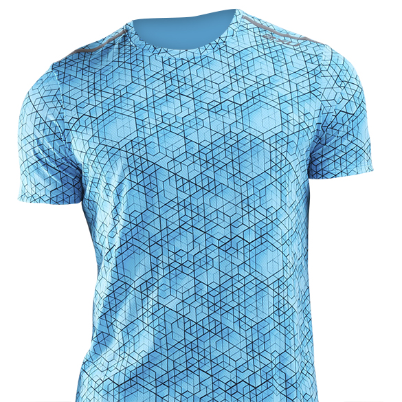 2XU GHST Laufshirt Kurzarm Blau Herren MR6210a-MXABRF