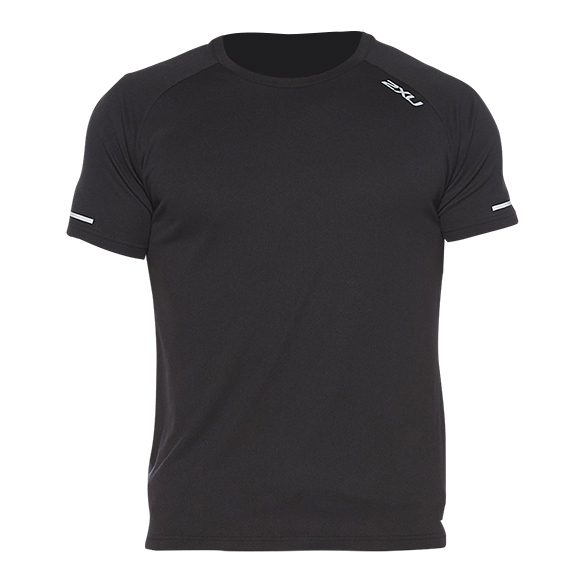 2XU XVENT G2 Laufshirt lKurzarm Schwarz Herren MR6373a-BLKSRF