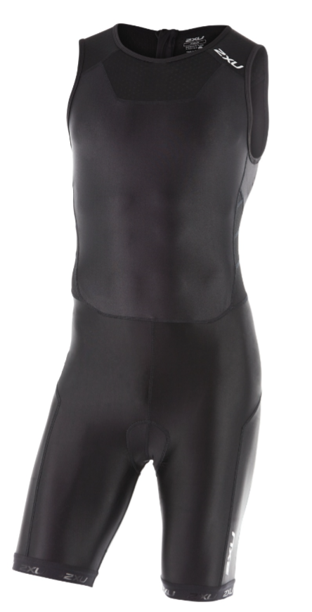 2XU X-vent Rear Zip Trisuit Schwarz Herren MT4356dBLK/BLK