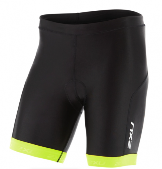 2XU X-vent 7" Tri short Schwarz/Gelb Herren MT4359bBLK/LPU